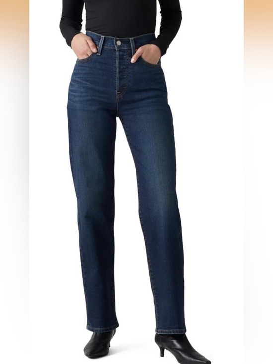 Levi's Denim - Levi's Dark Blue Straight Leg Women's Jeans